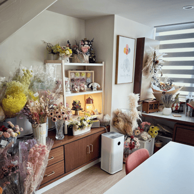 永生花浮游花燈組單品課8