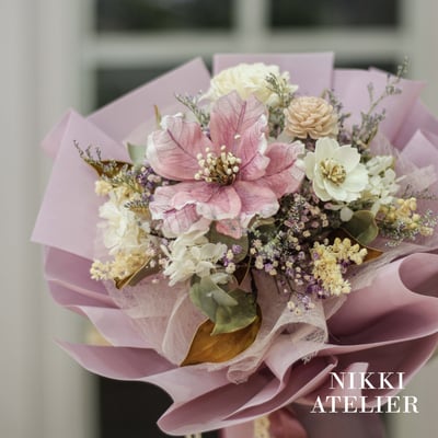 日本AUBE永生花證照班5