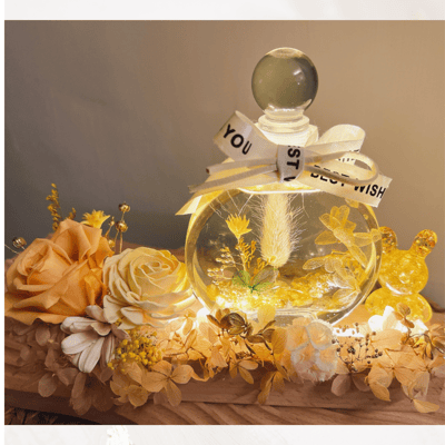 永生花浮游花燈組單品課4