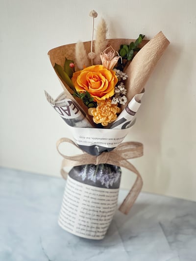 永生玫瑰小花束(各色)3