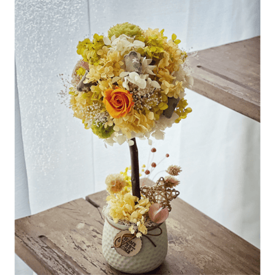 【兩人成團享優惠】永生繡球花小樹單品課4