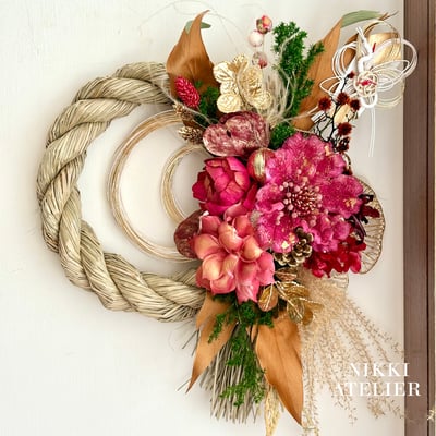 【兩人成團享優惠】日式新年注連繩單品課1