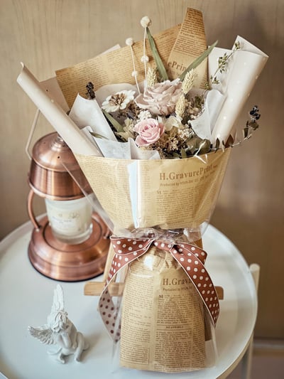 法式伯爵永生玫瑰花束2