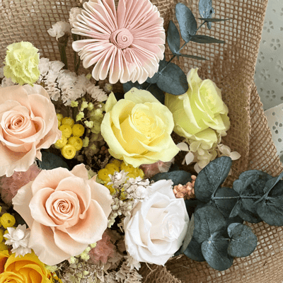 童話森林永生玫瑰花束3