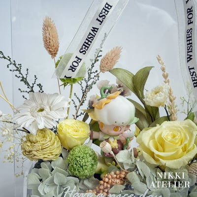 森日微光・永生玫瑰公仔花盒單品課(公仔需自備）3