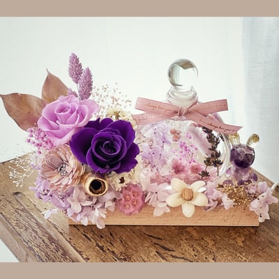 永生花浮游花燈組單品課1