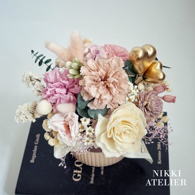 甜柔心意・永生康乃馨小盆花2