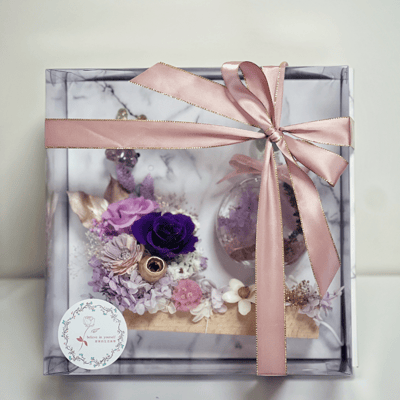 紫醉金迷浮油花水晶燈組6