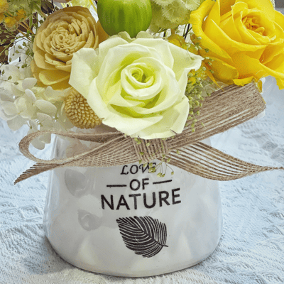 蘋安幸福永生玫瑰小盆花4