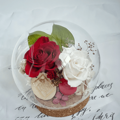 永生玫瑰玻璃球6