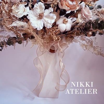 鎏金花語．永恆玫瑰開運瓶花(客製）4