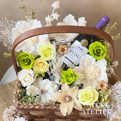 日本AUBE永生花證照班7