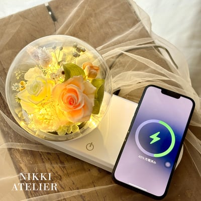 恆愛之光・永生玫瑰藍芽音箱擴香組(預購商品）6