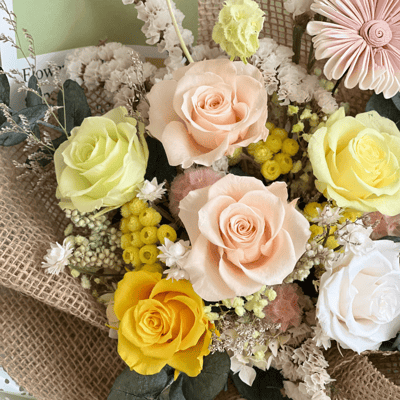 童話森林永生玫瑰花束4