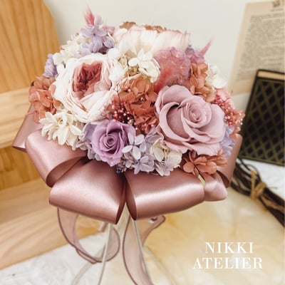 日本AUBE永生花證照班11