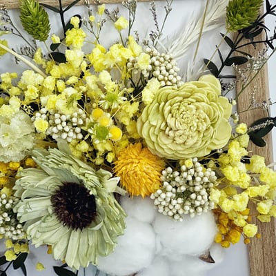 【兩人成行】擴香乾燥花相框單品課(入門課）2