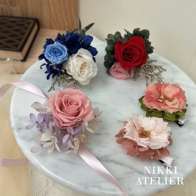 日本AUBE永生花證照班13