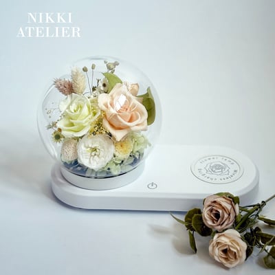 恆愛之光・永生玫瑰藍芽音箱擴香組(預購商品）5