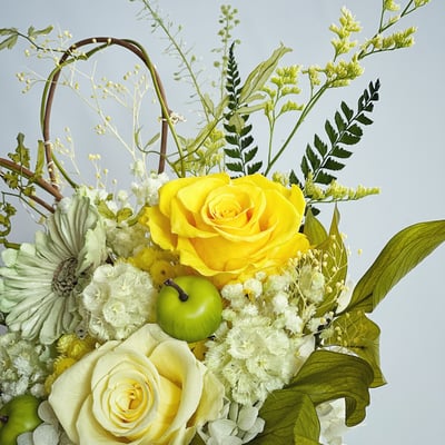 春馨情意永生玫瑰盆花(小型)2