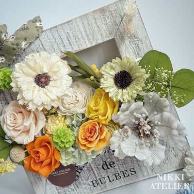 暖陽拾光・永生玫瑰擴香鄉村木框單品課2