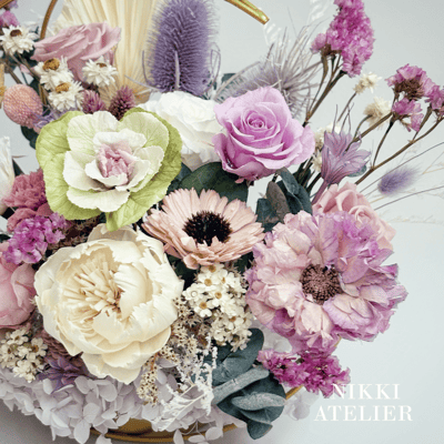 月漾花語永生玫瑰盆花4