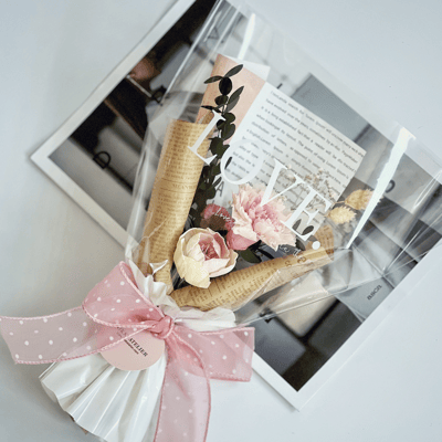 母親節永生康乃馨小花束4