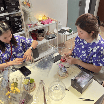 浮游花水晶組單品課4