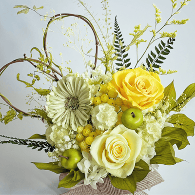 春馨情意永生玫瑰盆花(小型)3