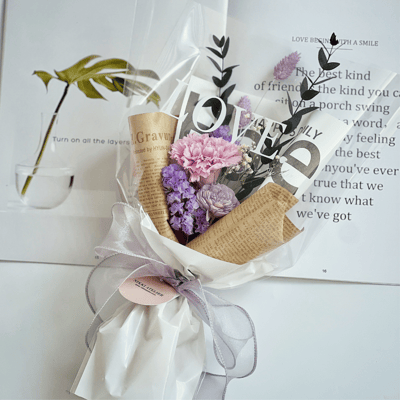 母親節永生康乃馨小花束3