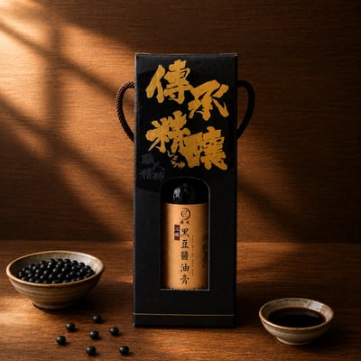 傳承精釀單瓶醬油膏禮盒1