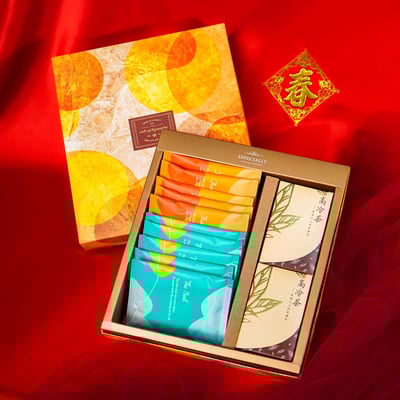 馬躍茶香｜金韻臻藏禮盒 (咖啡茶葉組合)5