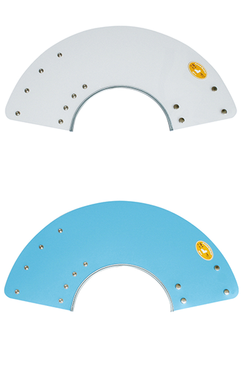 金屬扣頸圈-透明或藍色SN-21