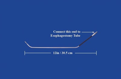 Tunneler for 10Fr and 14Fr Length-Adjustable Esophagostomy Feeding Tubes1