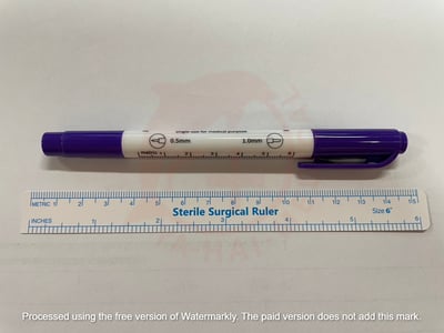 手術記號筆 (皮膚標記用筆)1