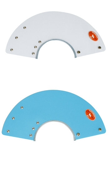 金屬扣頸圈-透明或藍色SN-11