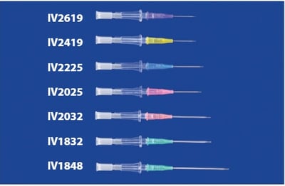 動物靜脈留置針 18Ga x 30mm(1.25in) IV18321