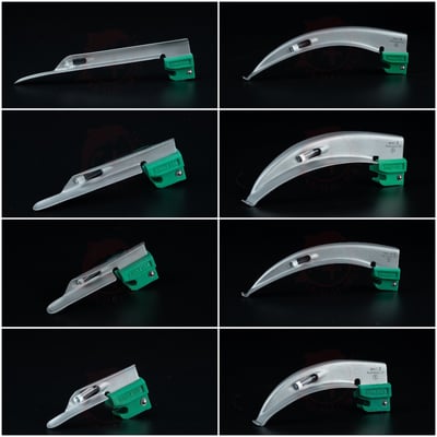 拋棄式光纖喉頭鏡葉片&握把1