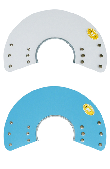 金屬扣頸圈-透明或藍色Cat1