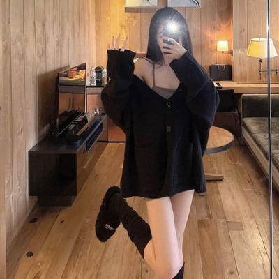 厚磅針織毛衣外套｜四色10