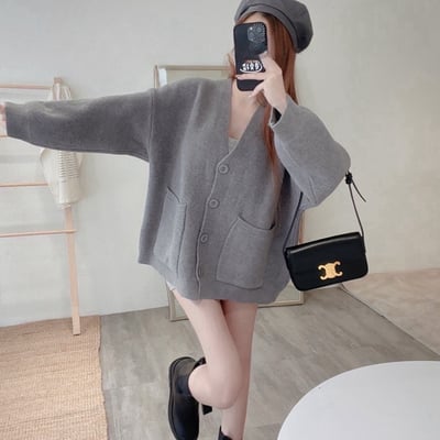 厚磅針織毛衣外套｜四色23