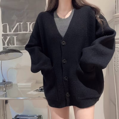 厚磅針織毛衣外套｜四色9