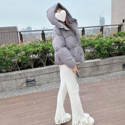 連帽澎澎麵包服外套｜四色2