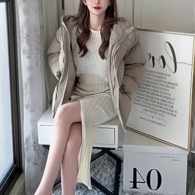 連帽澎澎麵包服外套｜四色12