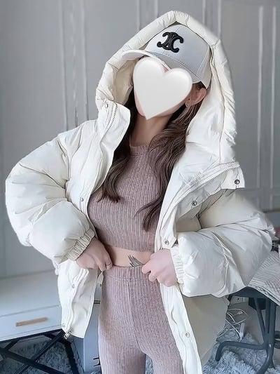 連帽澎澎麵包服外套｜四色4