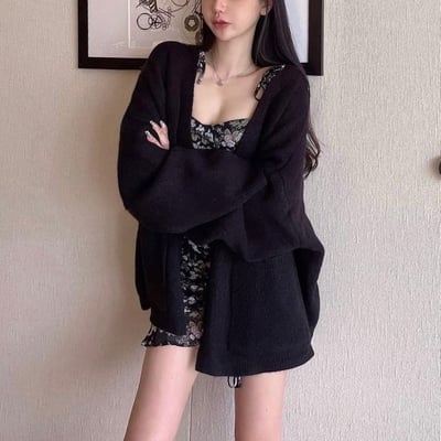 厚磅針織毛衣外套｜四色11