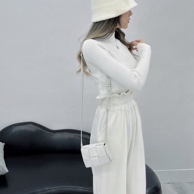 厚磅短版高領針織上衣｜五色10