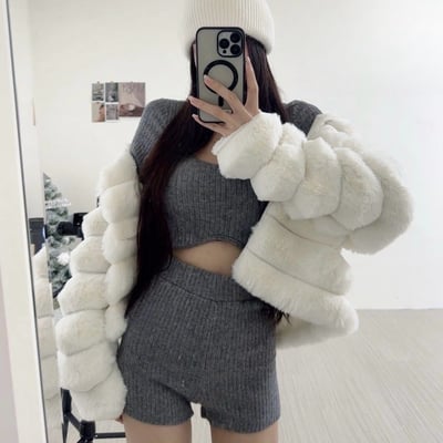 熊寶寶毛絨連帽外套｜四色8