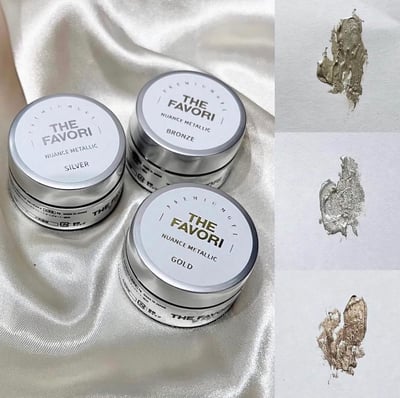 THE FAVORI｜金屬凝膠-Nuance Metallic 3色2