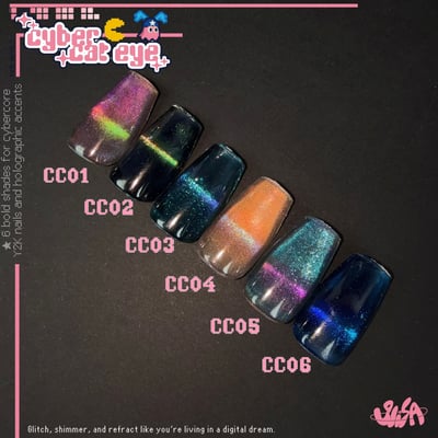 SiiSA｜賽博貓眼6色組5