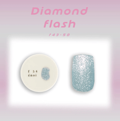 enoi｜碎鑽凝膠diamond flash（f43-f58）3g13